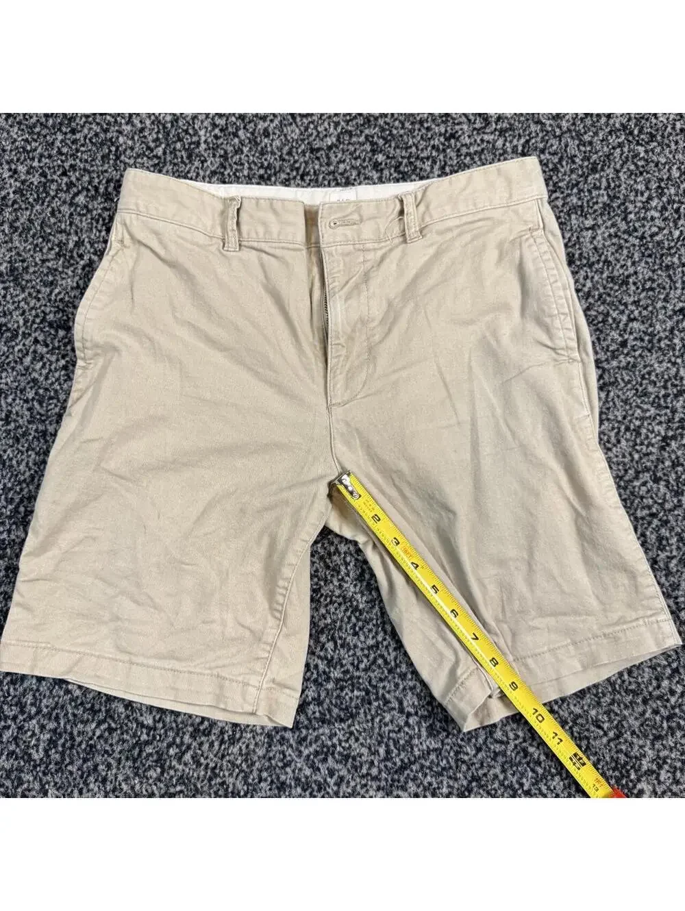 Gap Kids Tan Chino Shorts, lot of wear and tear Size: 16 Husky